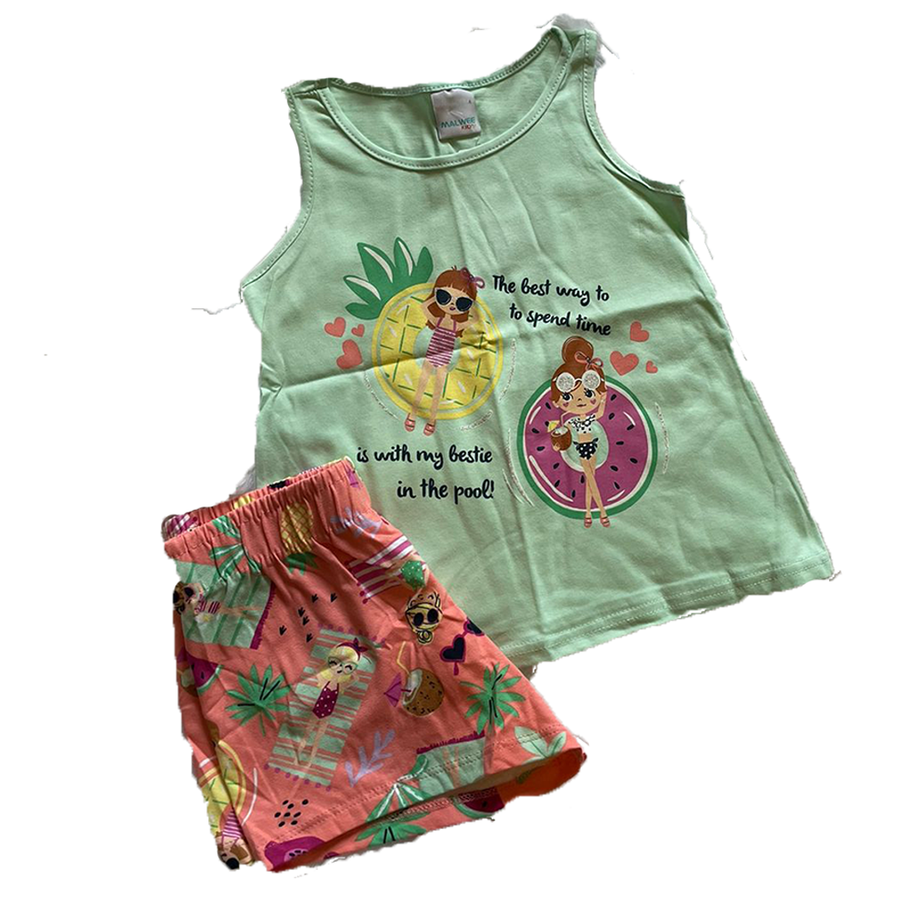 Conjunto Verão Malwee - Variado- Meninas