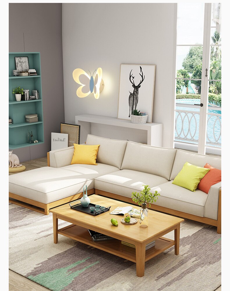 Luminária de Parede - Borboleta