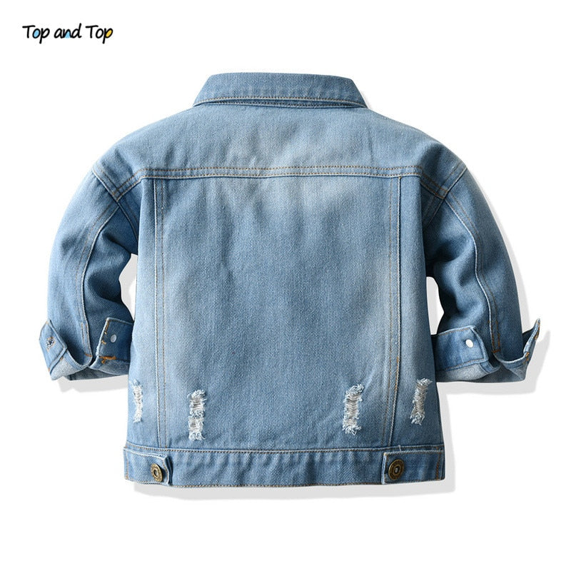 Camisa Jeans Infantil Style - Unissex
