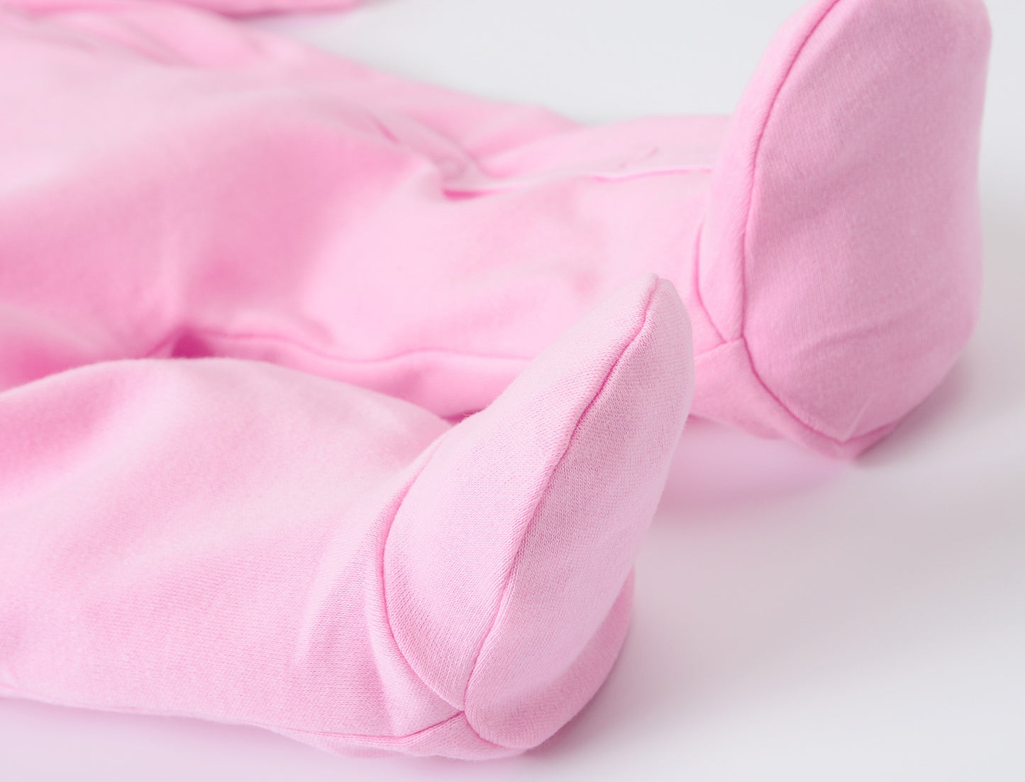Kit Macacão Bebê 5 peças multicor com pé - Meninos e Meninas