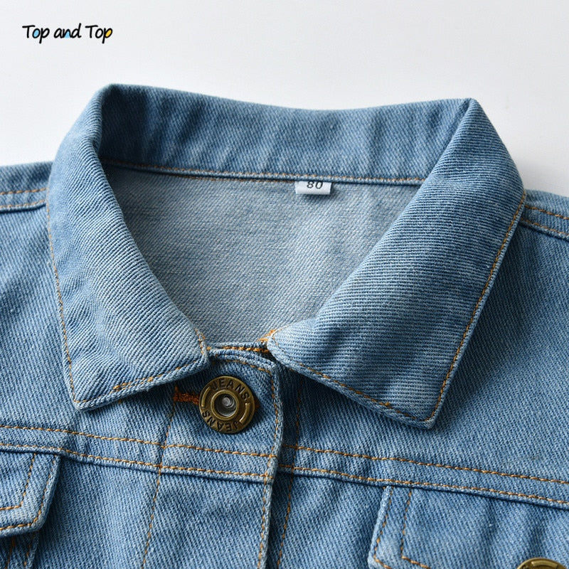 Camisa Jeans Infantil Style - Unissex