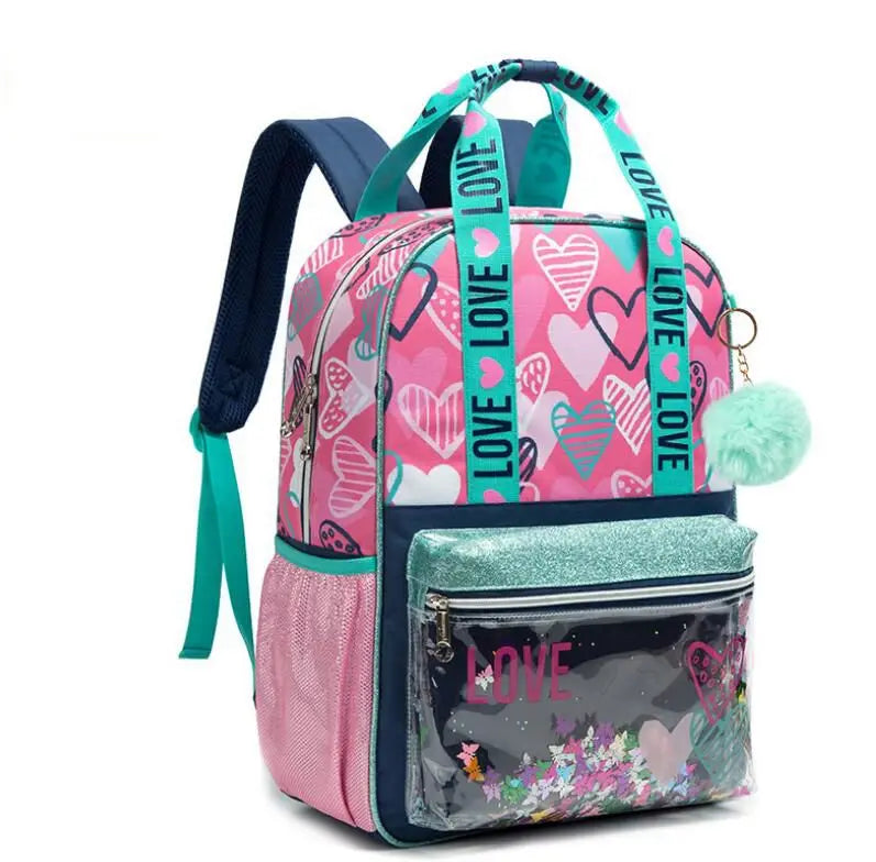 Kit Mochila Escolar Sparkle - 3 Peças