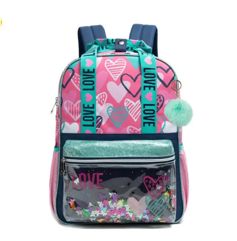 Kit Mochila Escolar Sparkle - 3 Peças
