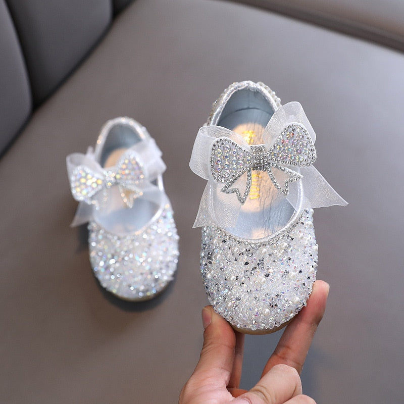 Sapatilha Infantil De Festa - Strass