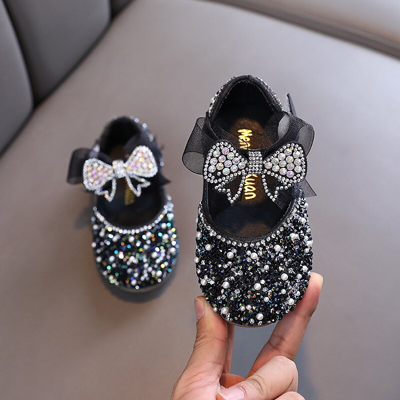 Sapatilha Infantil De Festa - Strass