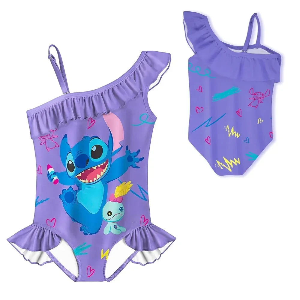 Maiô Infantil Stich