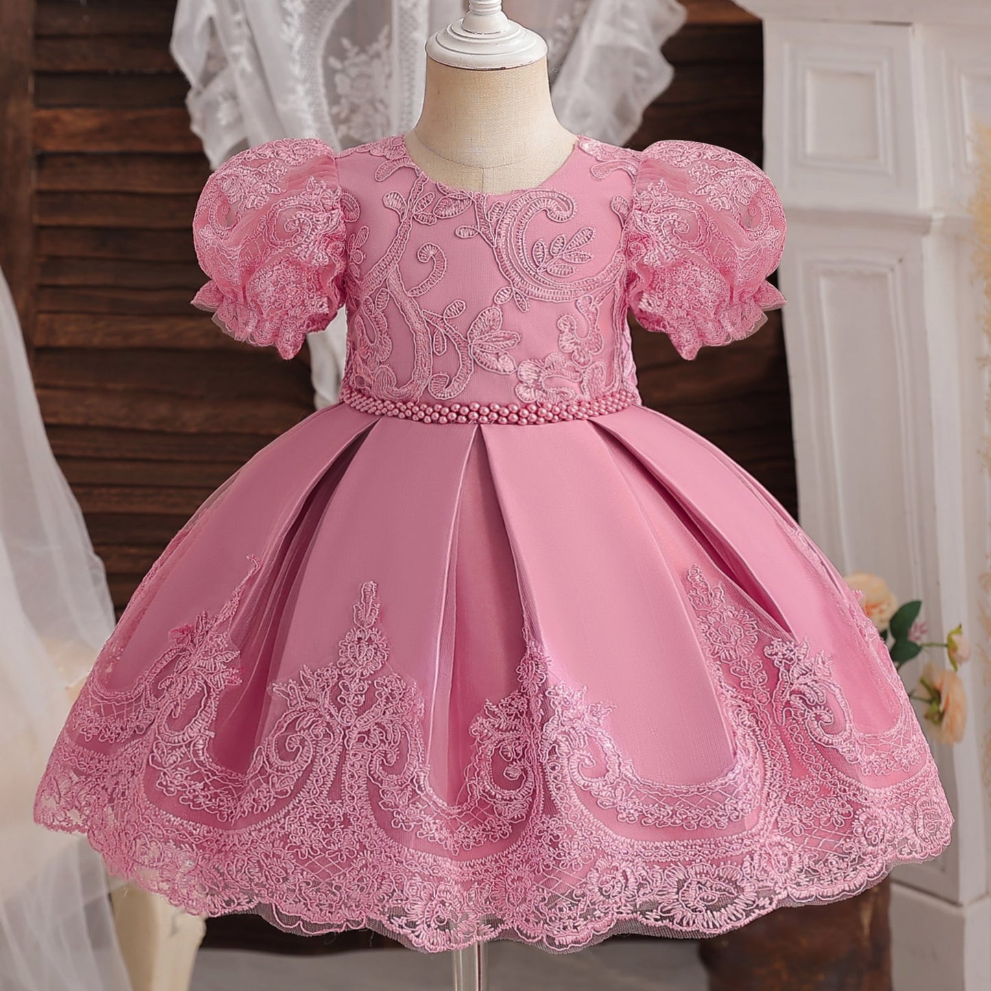 Vestido de Festa Renda Julia - Infantil