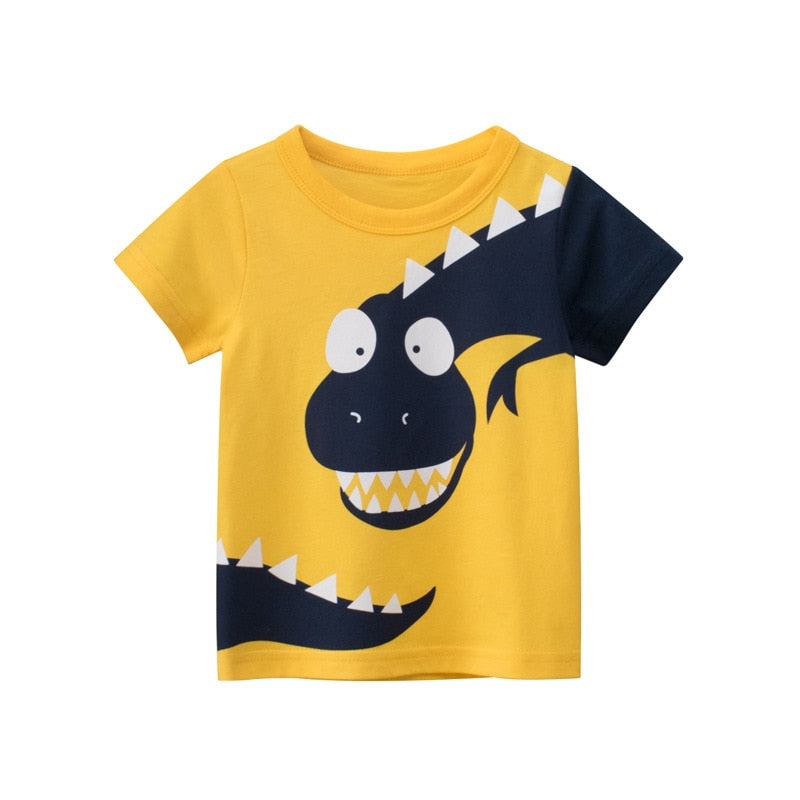 Camiseta Dinossauro Divertido - Infantil