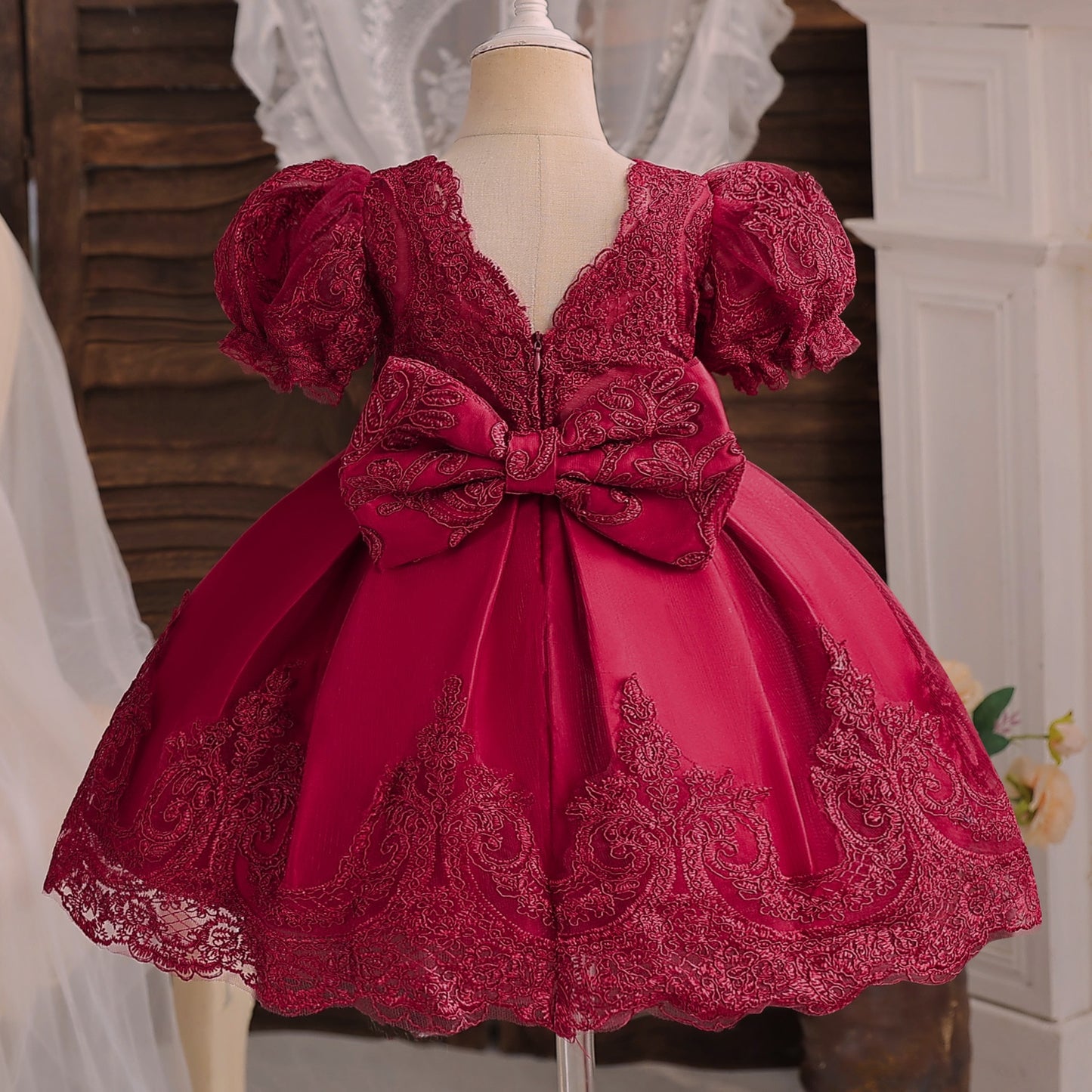 Vestido de Festa Renda Julia - Infantil