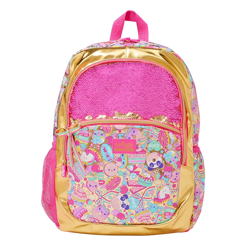 Kit Escolar Dourado Original Smiggle - Personagens