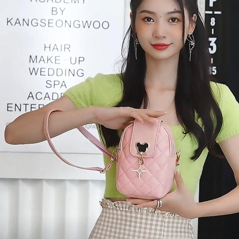 Bolsa de Ombro para Celular - Mickey