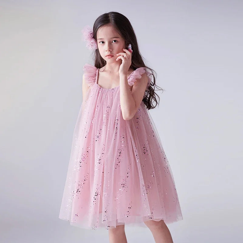 Vestido Tule Infantil - Festa