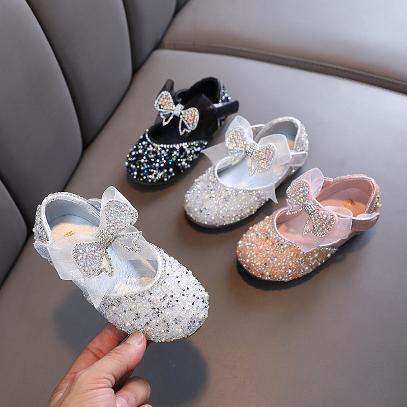 Sapatilha Infantil De Festa - Strass