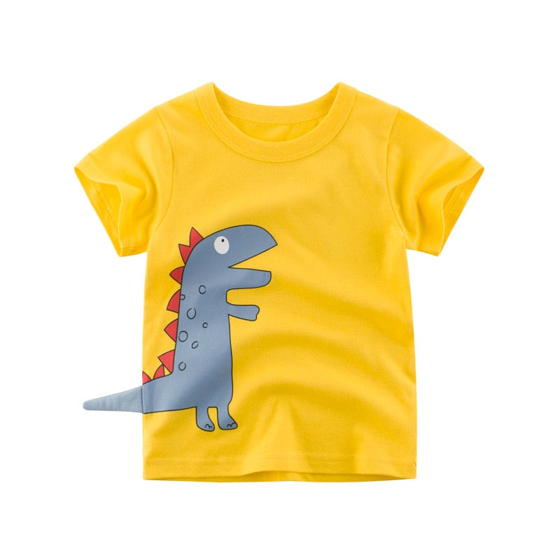 Camiseta Dinossauro Divertido - Infantil