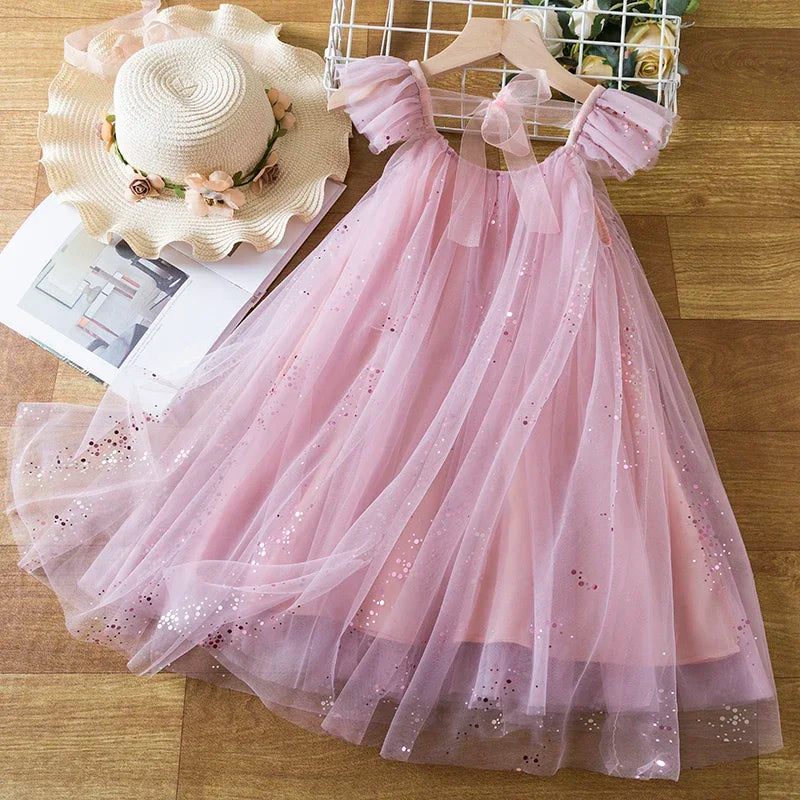Vestido Tule Infantil - Festa