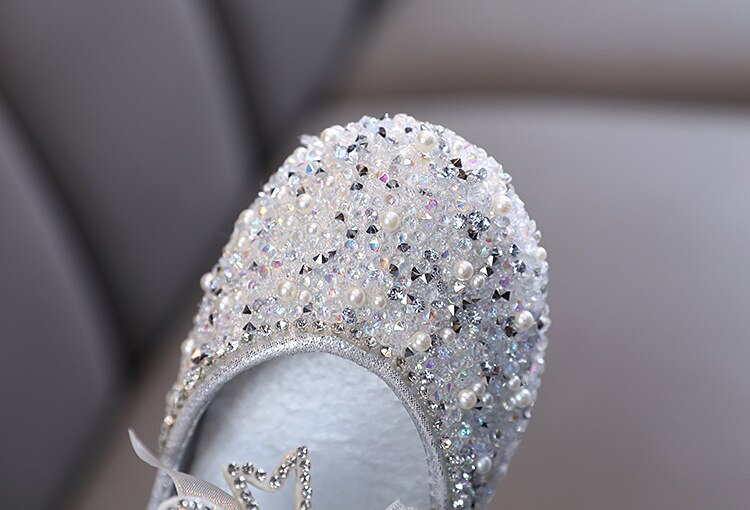 Sapatilha Infantil De Festa - Strass