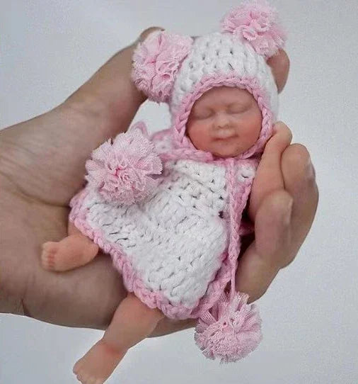Bebê Reborn Miniatura - Realista