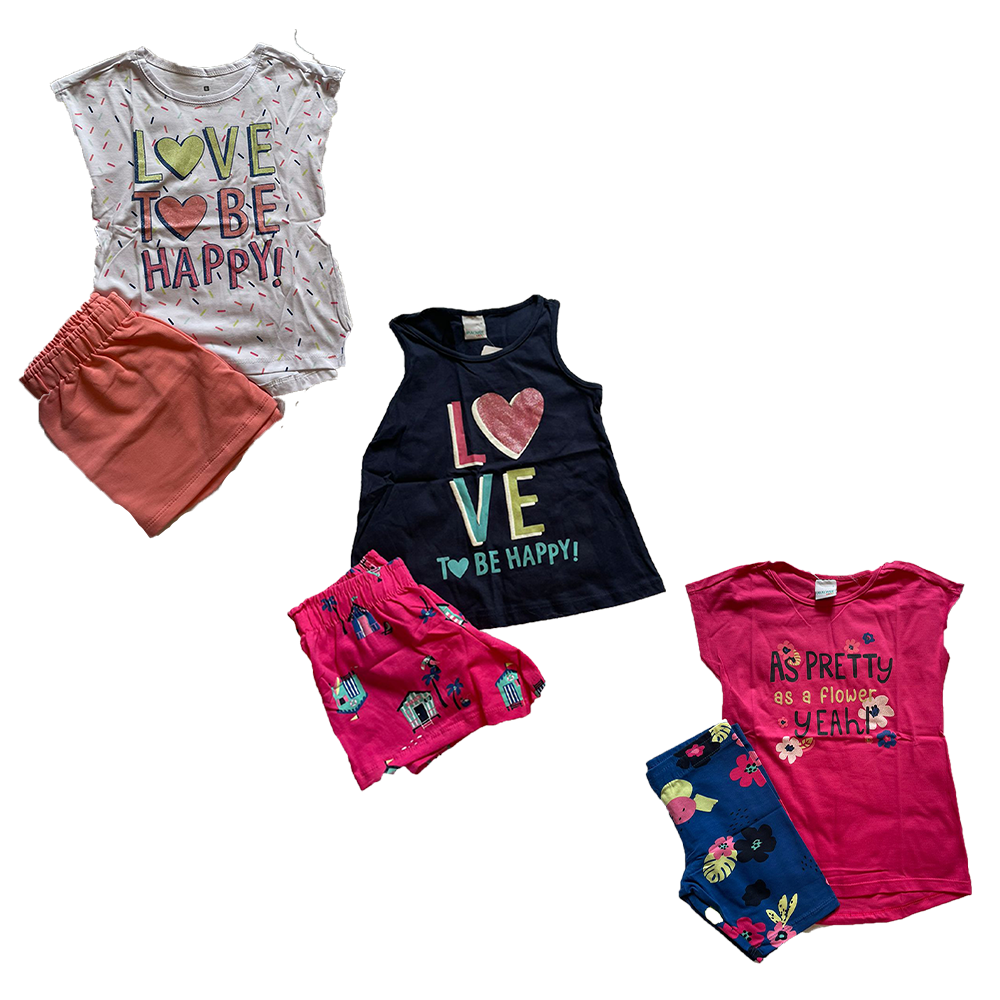 Conjunto Verão Malwee - Variado- Meninas