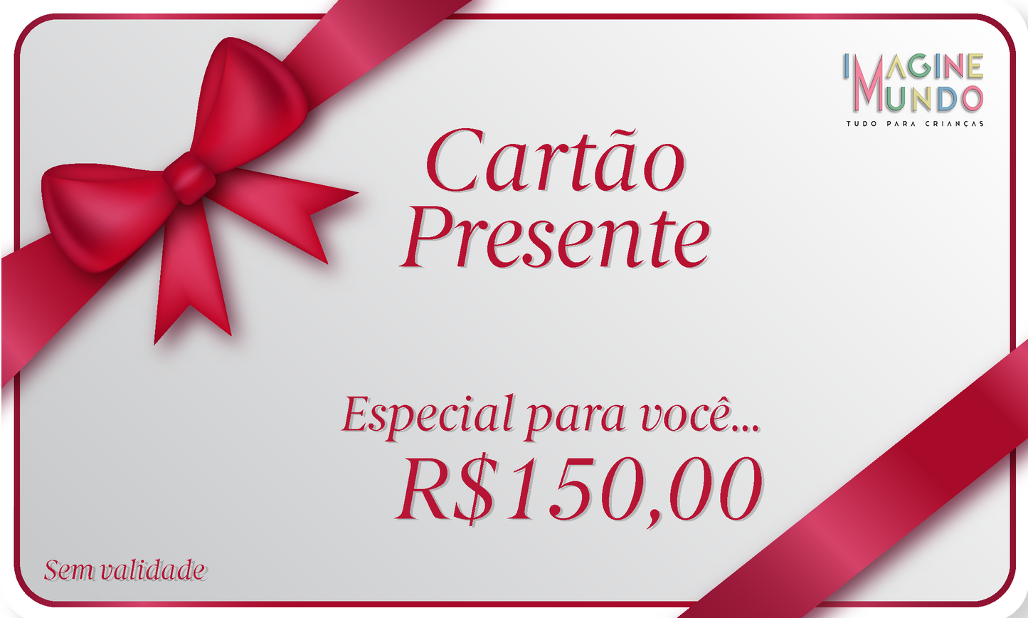 Cartão Presente - Imagine Mundo