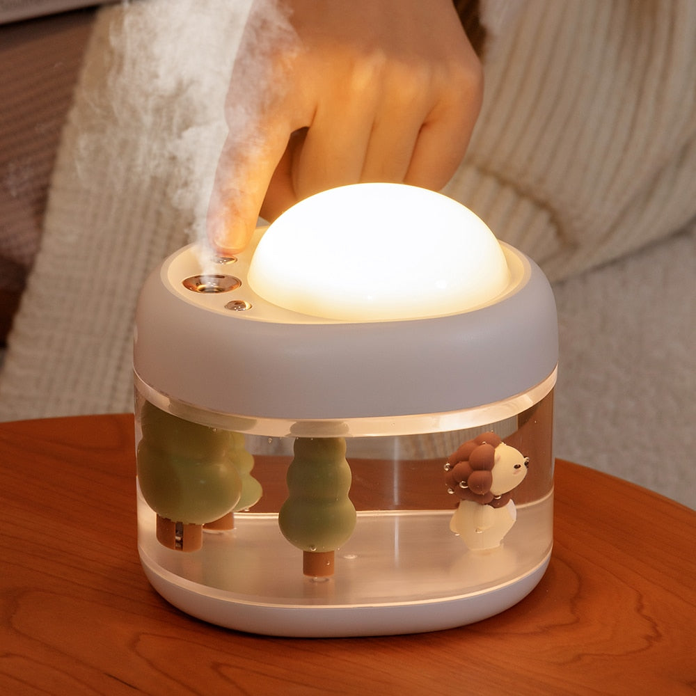 Umidificador de Ar com Luminária Céu Estrelado