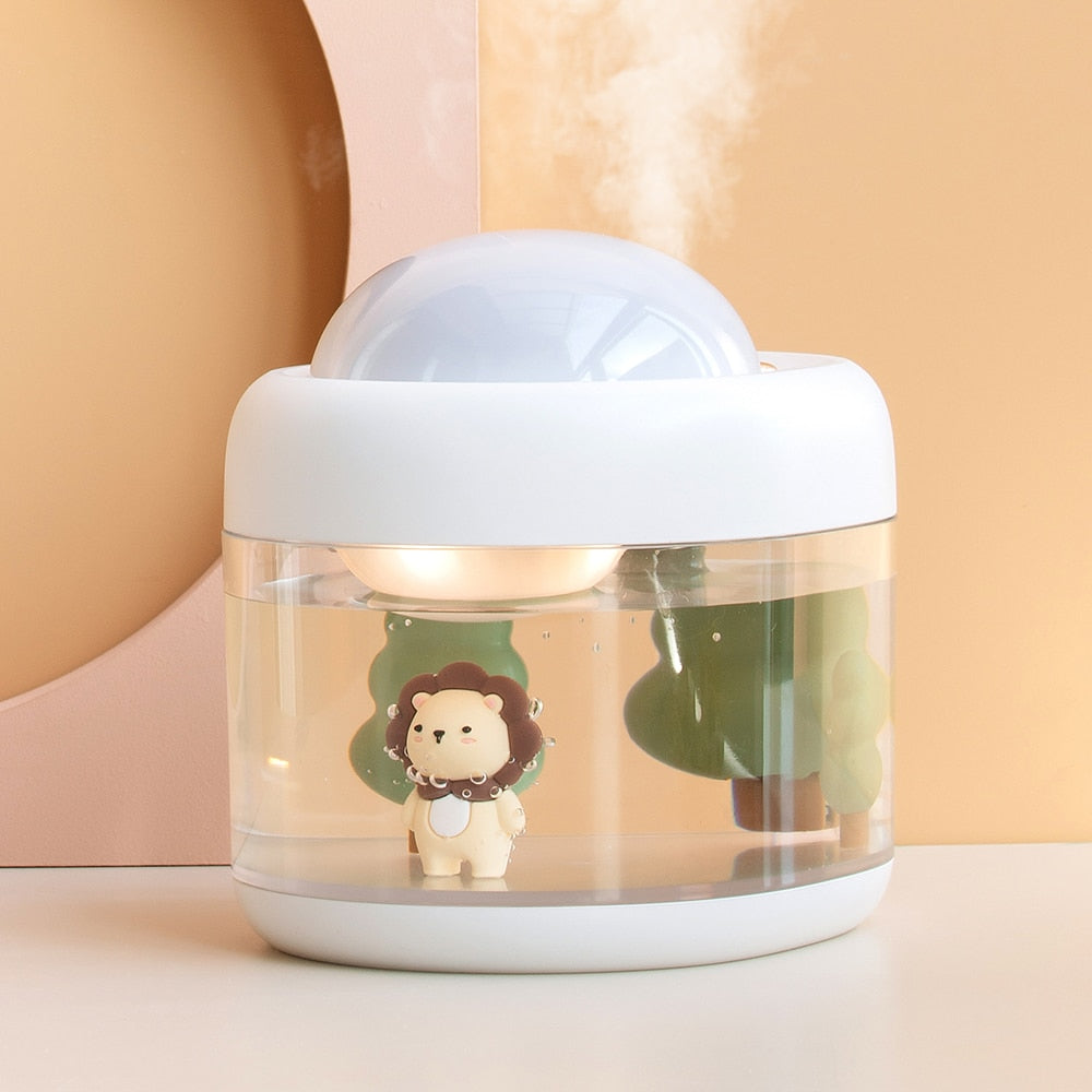 Umidificador de Ar com Luminária Céu Estrelado