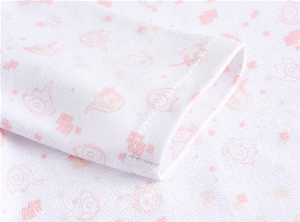 Kit body bebê 3 peças multicor manga longa- Meninos e Meninas