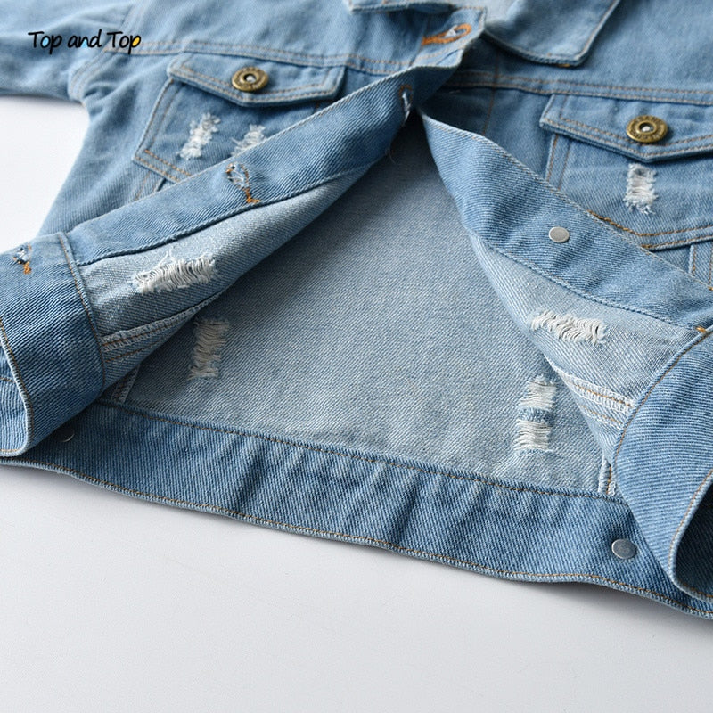 Camisa Jeans Infantil Style - Unissex