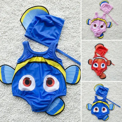 Maiô Infantil Turma do Nemo