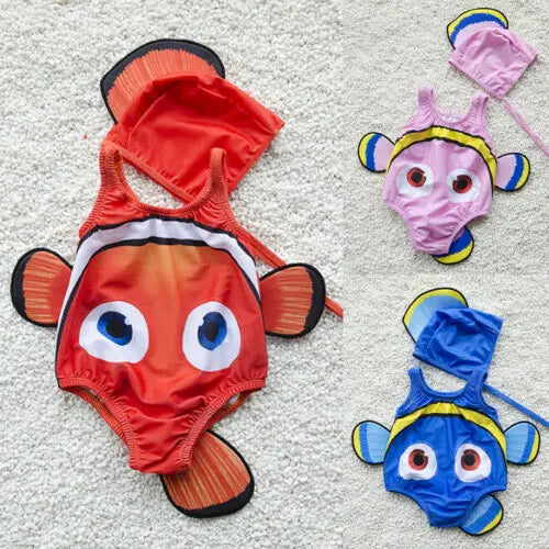 Maiô Infantil Turma do Nemo