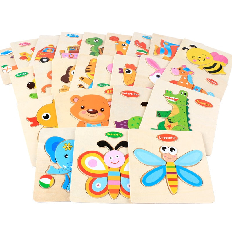 Quebra Cabeça Montessori