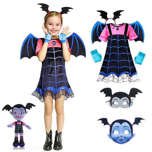 Fantasia Infantil Vestido Vampirina