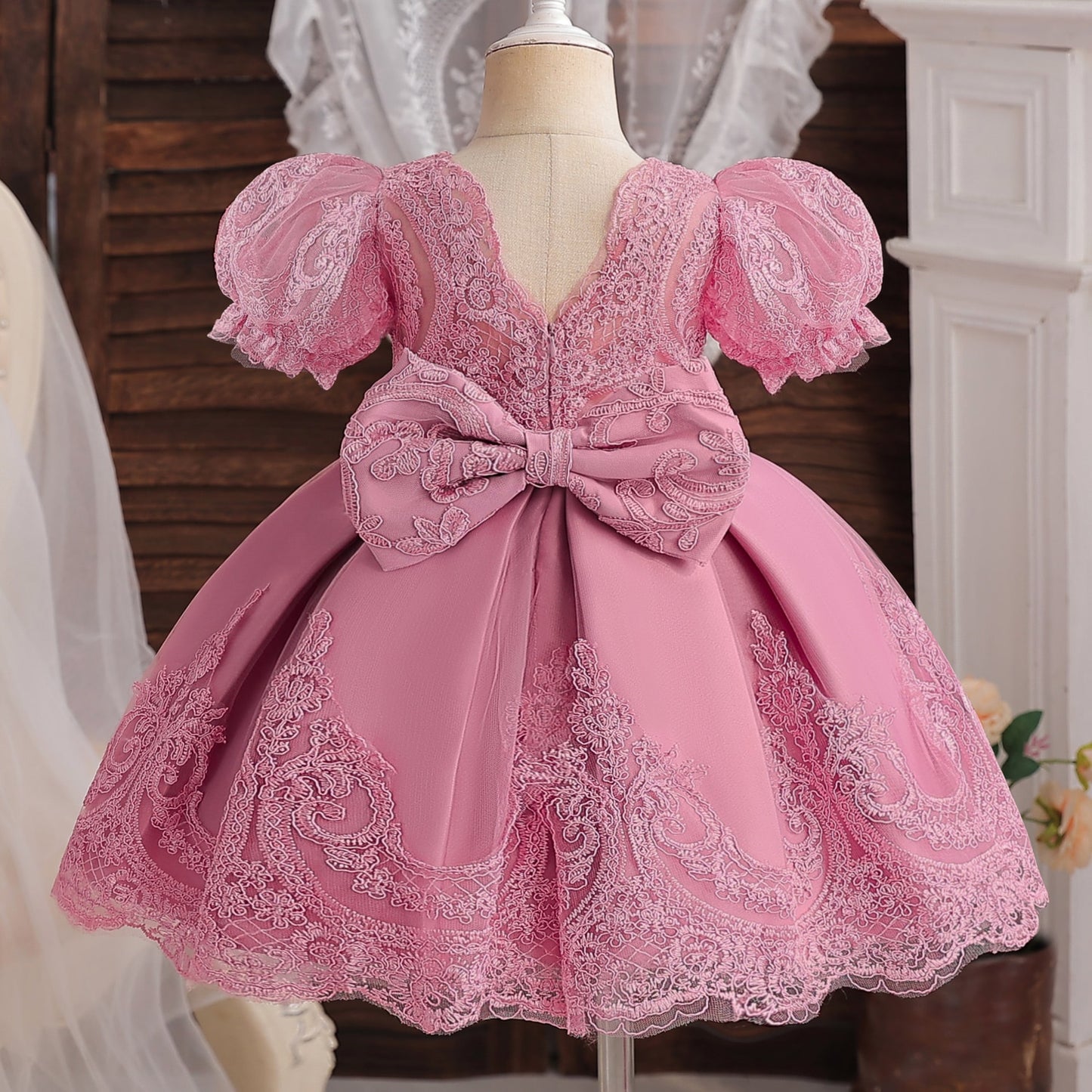 Vestido de Festa Renda Julia - Infantil