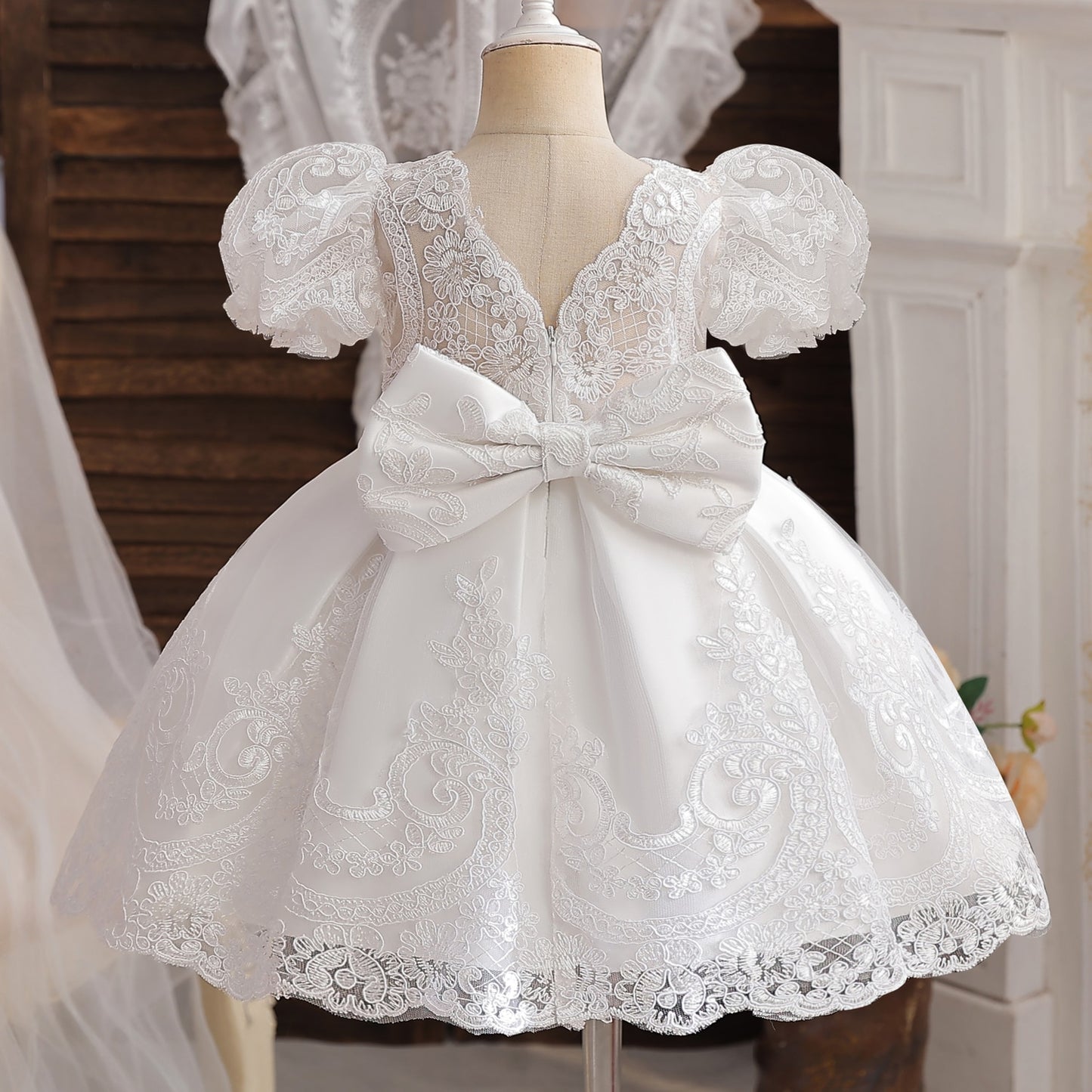 Vestido de Festa Renda Julia - Infantil