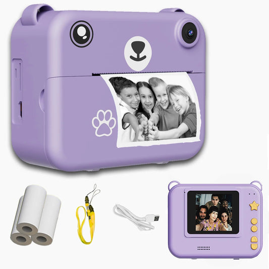 Câmera Digital Infantil com Impressão Instantânea