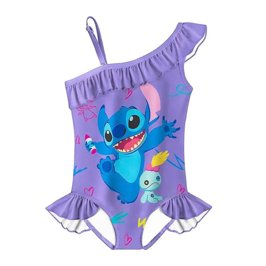 Maiô Infantil Stich