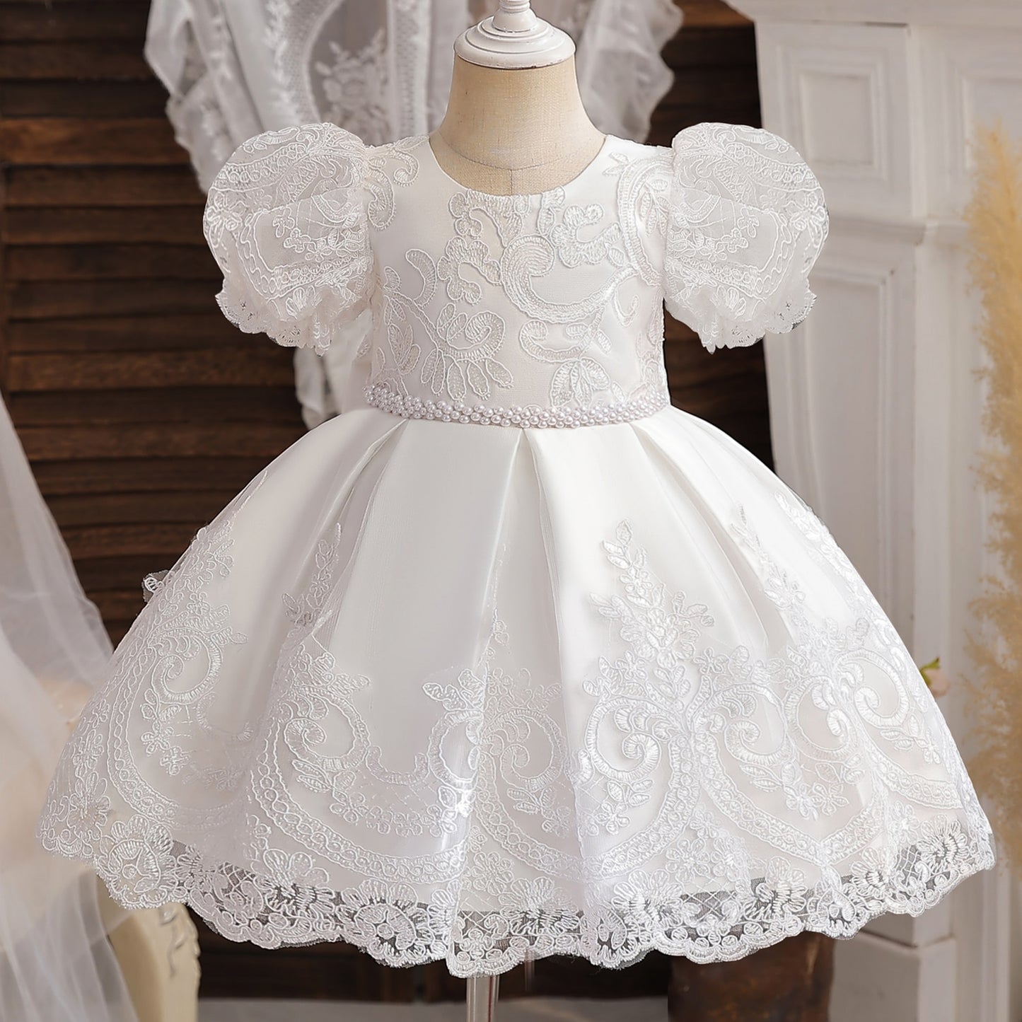 Vestido de Festa Renda Julia - Infantil