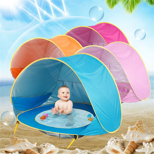 Barraca Praia Portátil Infantil Com Proteção Uv