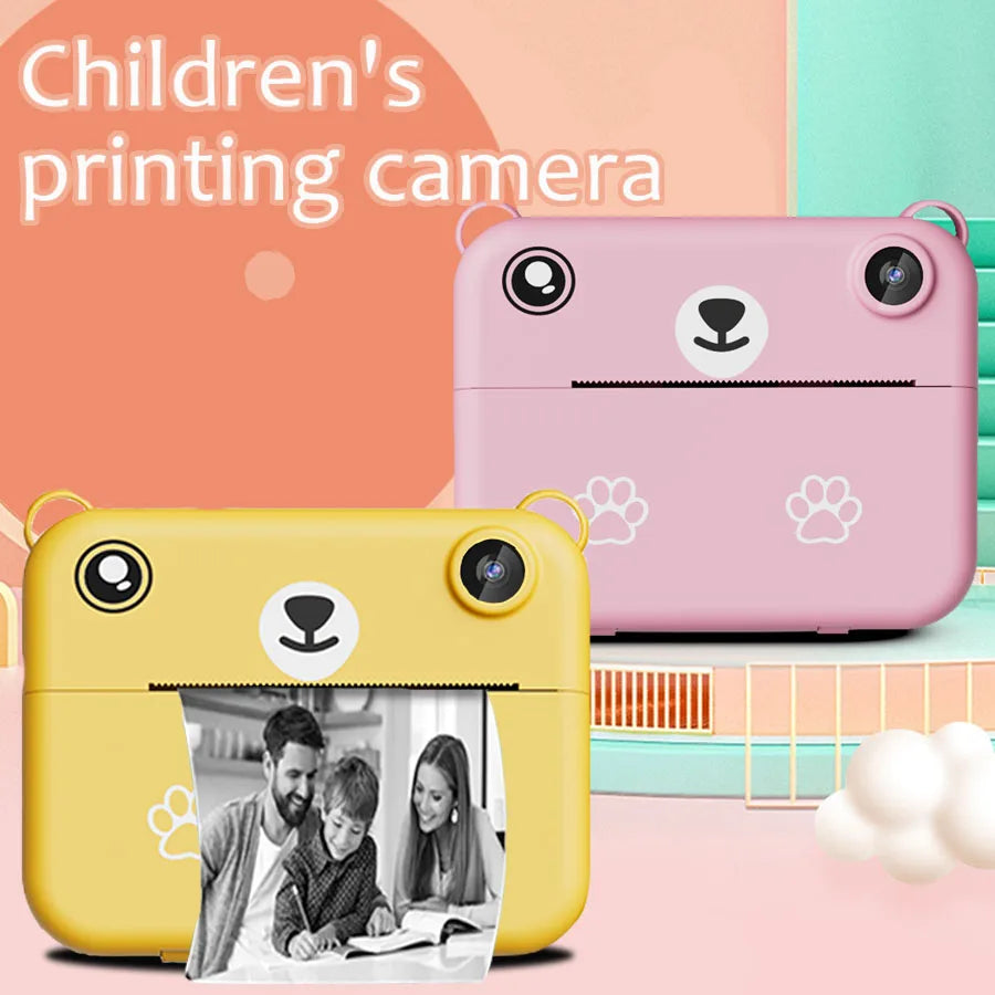 Câmera Digital Infantil com Impressão Instantânea
