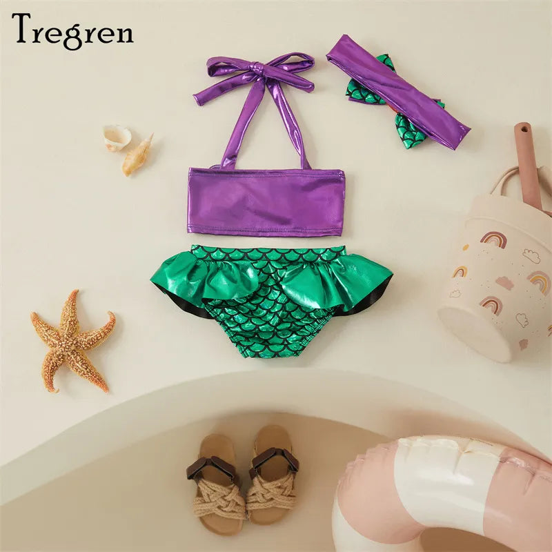 Biquíni Infantil Sereia - Menina