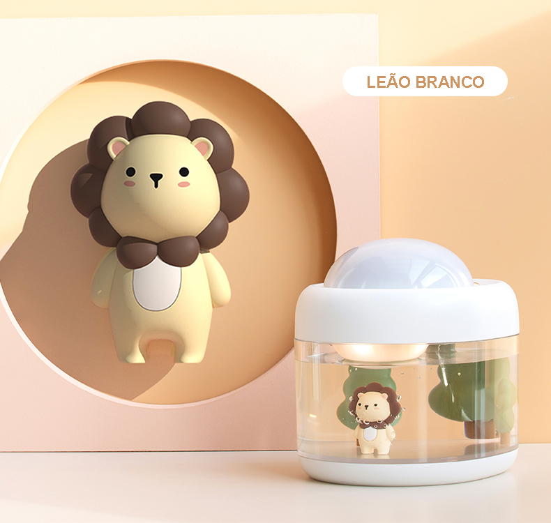 Umidificador de Ar com Luminária Céu Estrelado