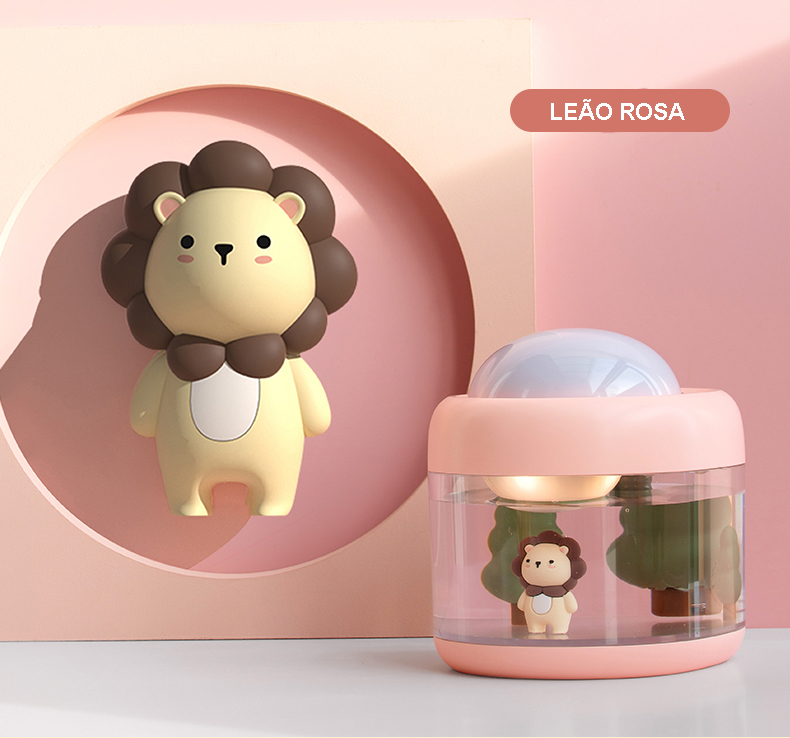 Umidificador de Ar com Luminária Céu Estrelado