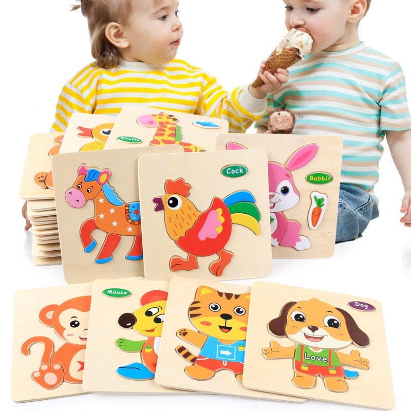 Quebra Cabeça Montessori