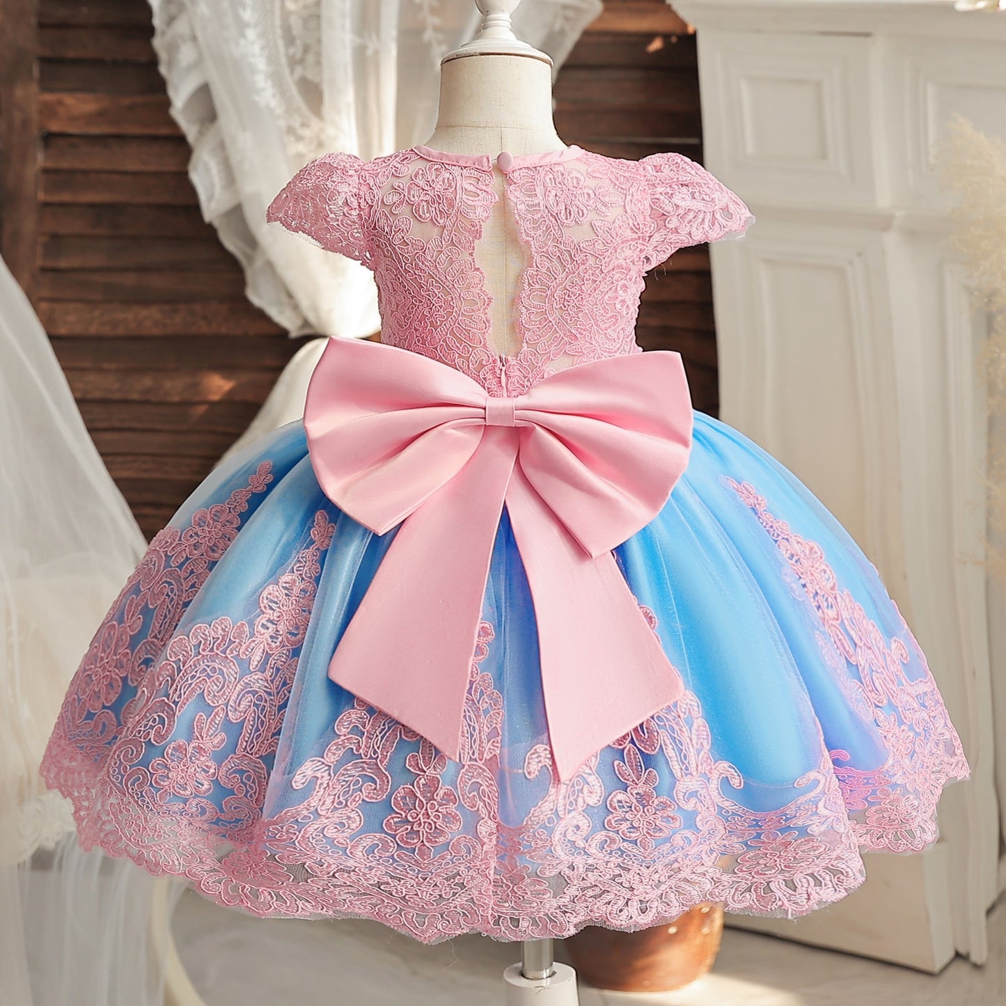 Vestido de Festa Renda Luna - Infantil